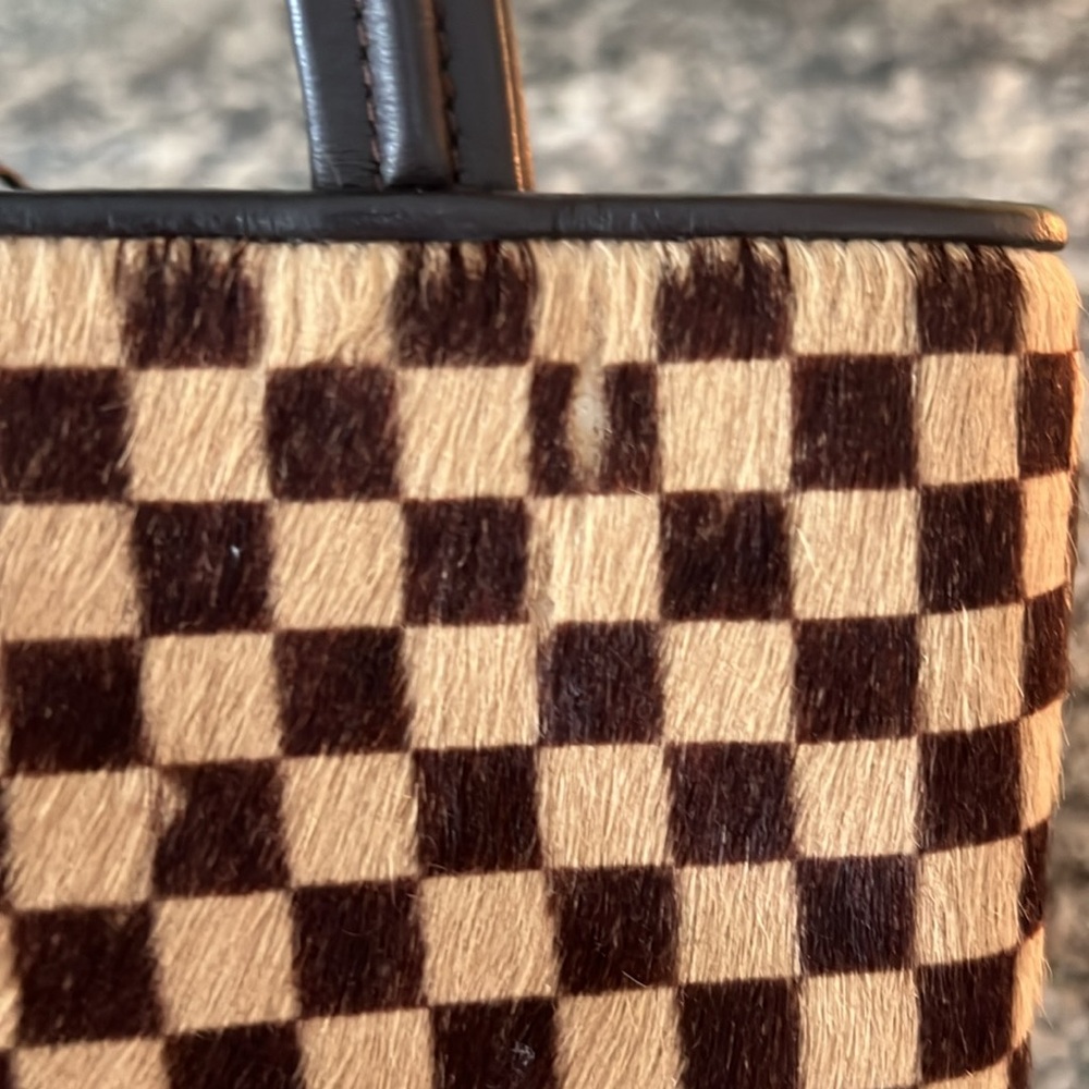Louis Vuitton Impala Mini Tote Brown Damier Sauvage Huracan - Picture 10 of 14